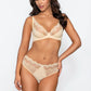 Lace Plunge Bra PariPari Sophia Beige