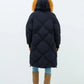 Vivienne Genuine Red Fox Trim Down Insulated Coat