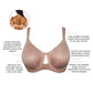 Emily Full Busted Unlined Non-Padded Wired T-Shirt Bra - Warm Sand