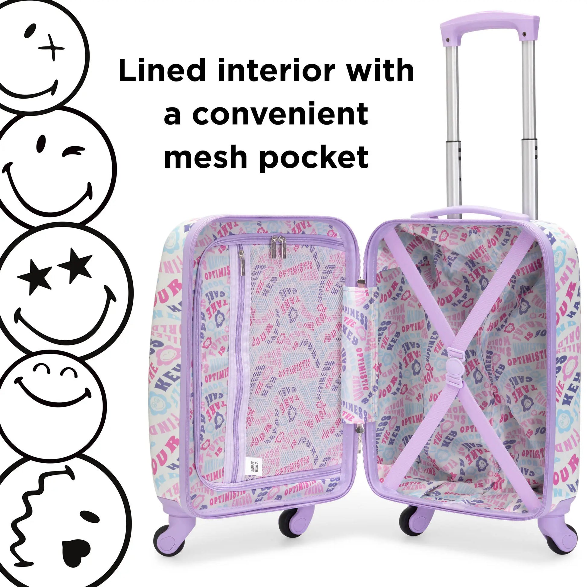 Kids Adventure 18" 5-Piece Carry-on Suitcase Set-2