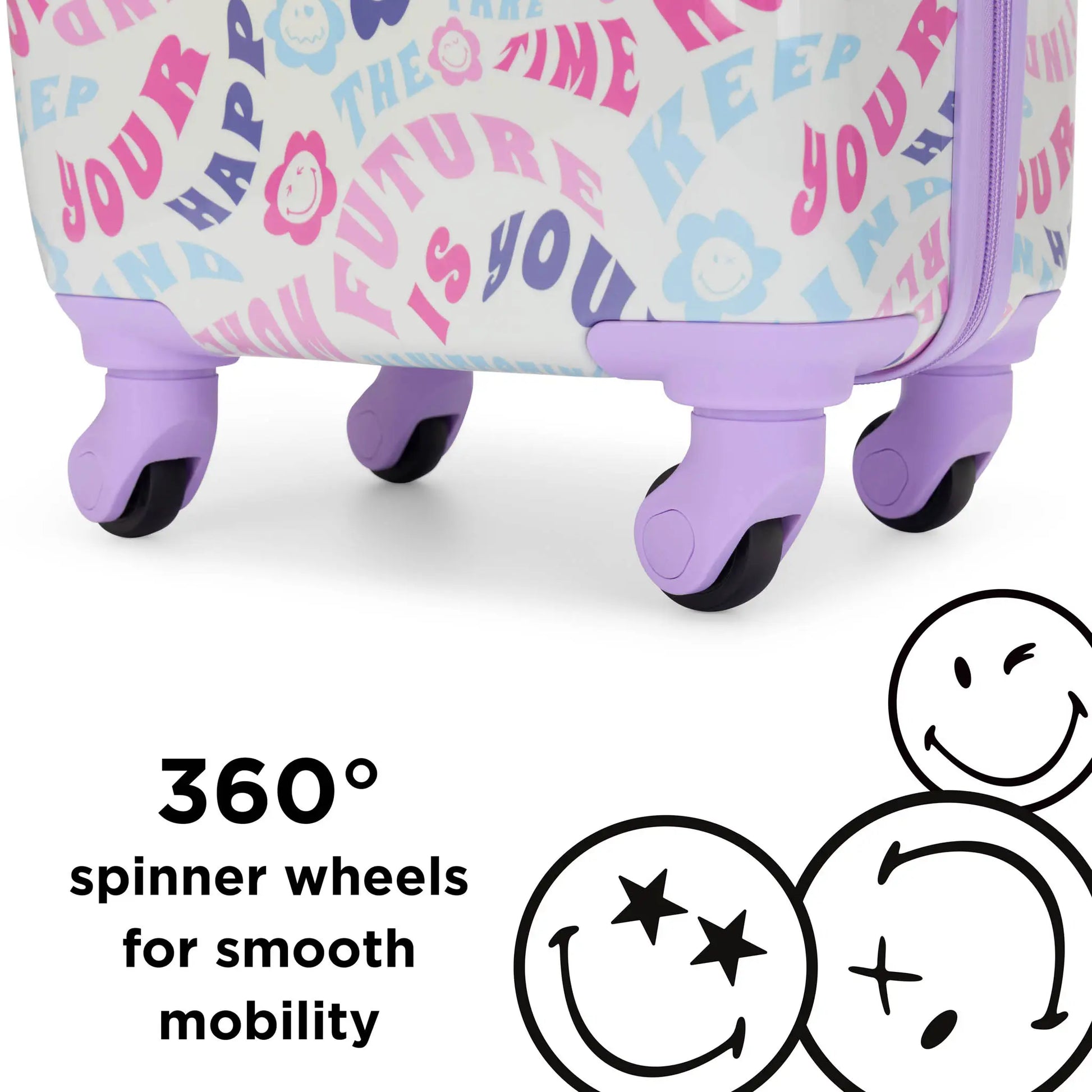 Kids Adventure 18" 5-Piece Carry-on Suitcase Set-4