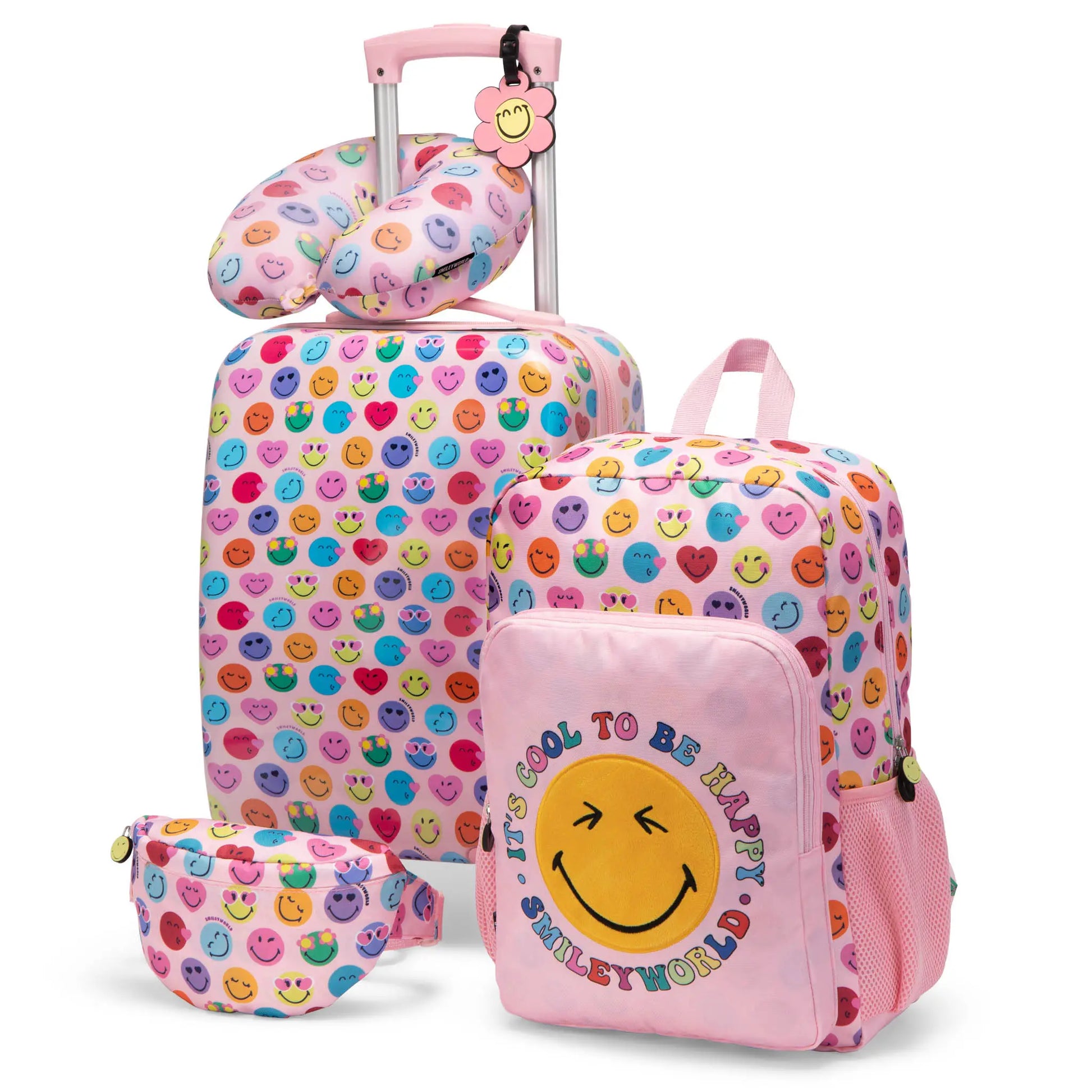 Kids Adventure 18" 5-Piece Carry-on Suitcase Set-5