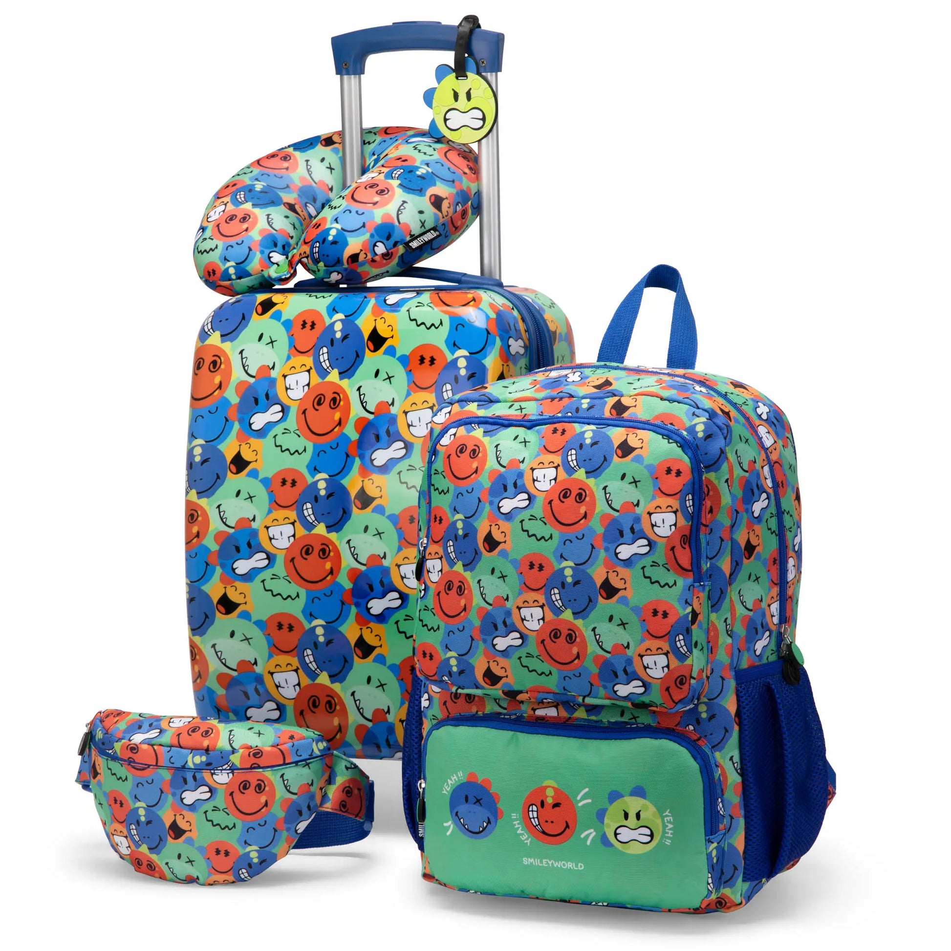 Kids Adventure 18" 5-Piece Carry-on Suitcase Set-6