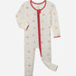 Sailboat Bamboo Convertible Footed Onesie