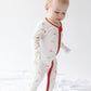 Sailboat Bamboo Convertible Footed Onesie