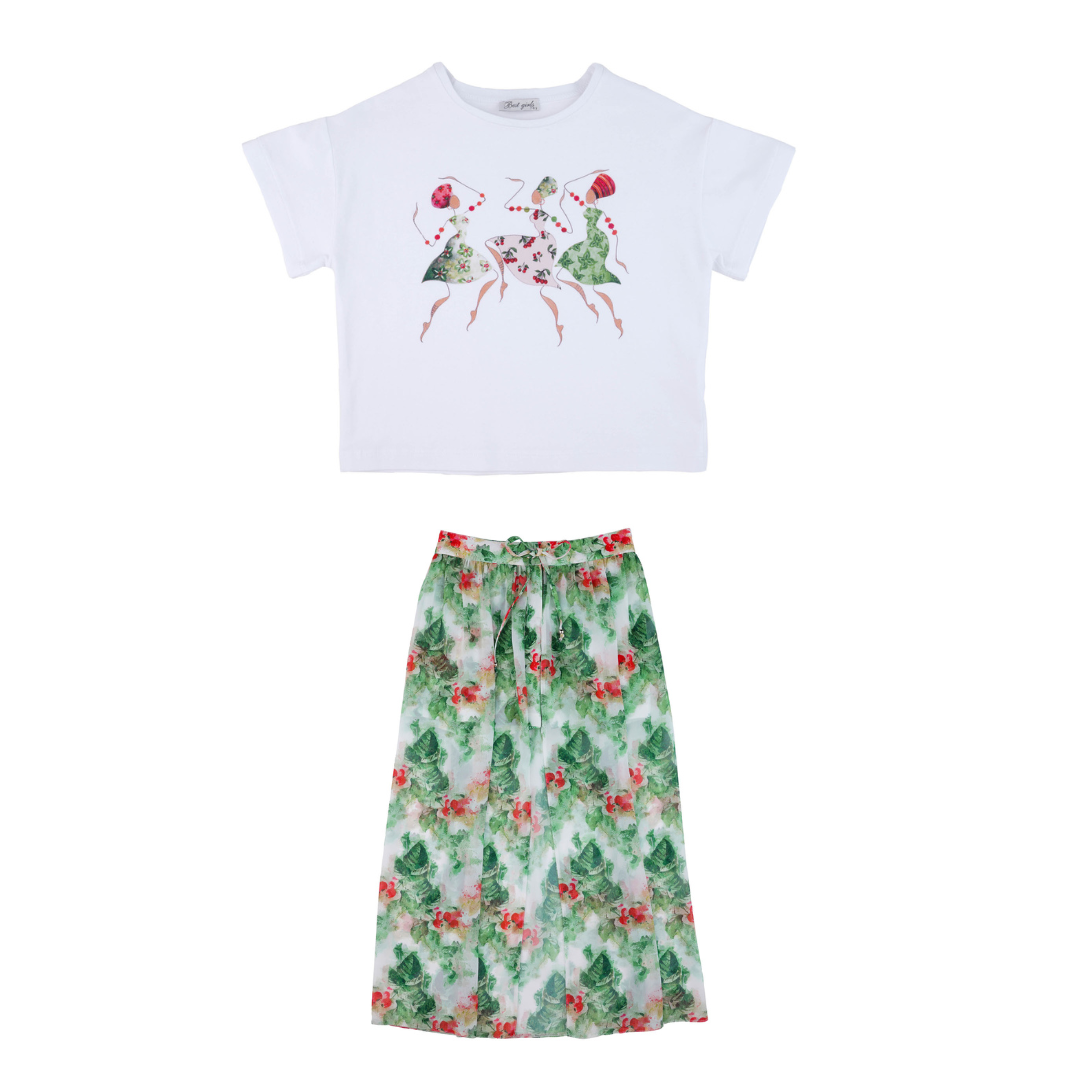 Jungle Dancing Girls Casual Set - Farnelli