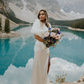 Ivory / White Fur Plus Size Bride (Lilian Ivy03)