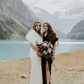Ivory / White Fur Plus Size Bride (Lilian Ivy03)