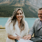 Ivory / White Fur Plus Size Bride (Lilian Ivy03)