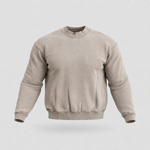 Worn-In Oversized Sweatshirt Shoe Grey