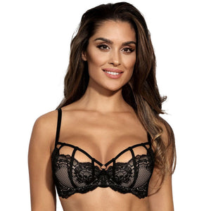 Axami Seductive Cage Lace Padded Bra-0
