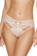Gorteks Egerie Semi-Sheer Embroidred Bikini Panty-0