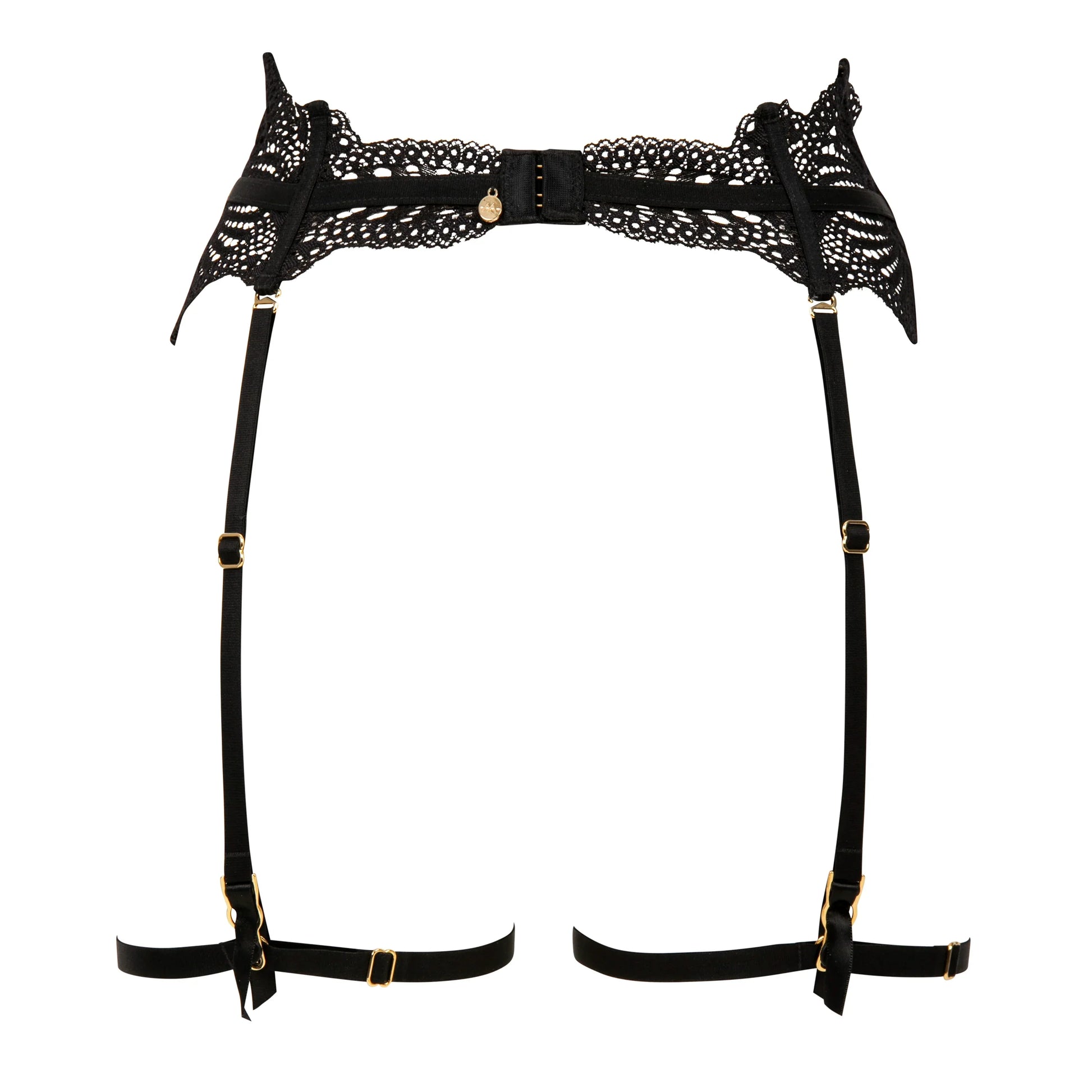 Atelier Amour Enlace Moi Sexy See Through Lace Garter Belt-4