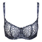 Sheer Embroidery Balconette Bra Sharon-2