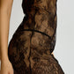 Sheer Eyelash Lace Slip Blush Serene Black-2