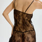 Sheer Eyelash Lace Slip Blush Serene Black-1