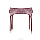 Unikat Caro Sheer Mesh Lace Garter Belt-2