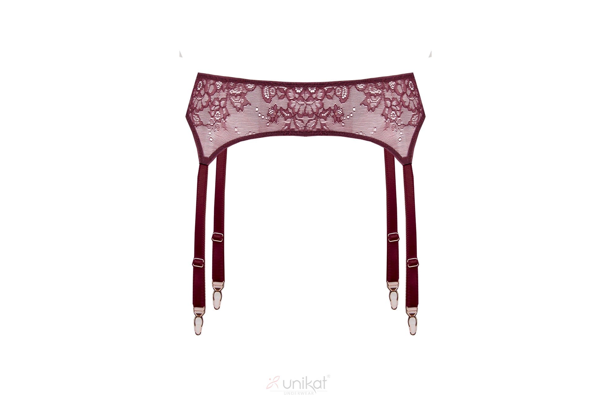 Unikat Caro Sheer Mesh Lace Garter Belt-2
