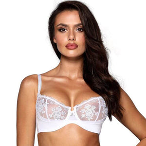 Axami Josephine Bridal Sheer Balconette Bra-0