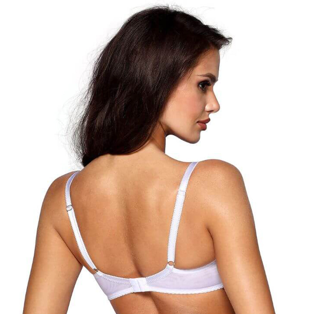 Axami Josephine Bridal Sheer Balconette Bra-1
