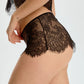 Blush Serene Black Sheer Eyelash Lace Short-2