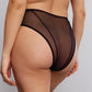 Blush Astrid Black Sheer High-Waist Brief Panty-1