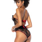 Mapale Midnights Captive Sheer Lace Bodysuit