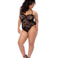 Mapale Midnights Captive Sheer Lace Bodysuit