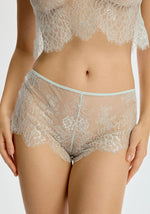 Blush Serene Mint Sheer Eyelash Lace Short-0
