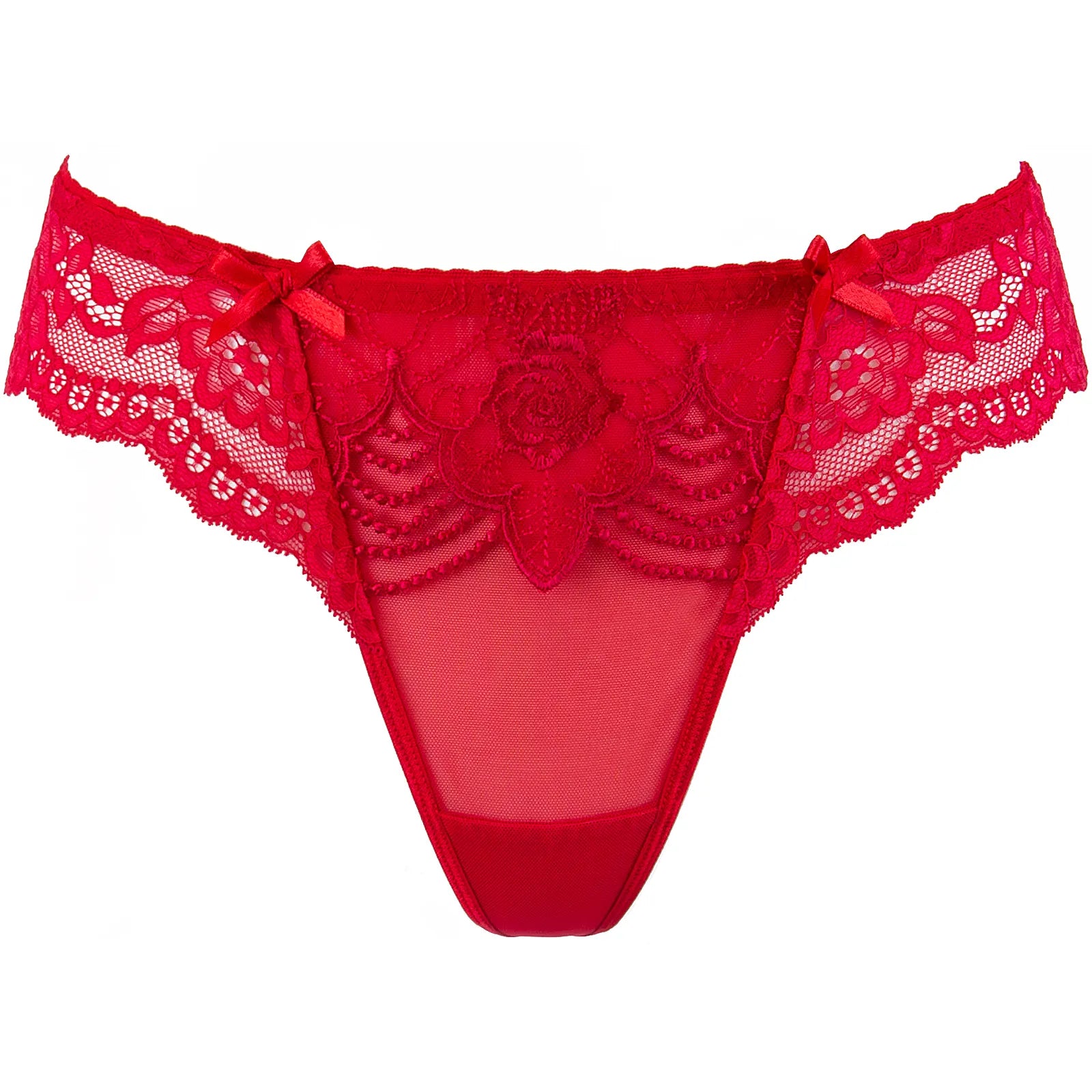 Axami Valentine Sheer Lace Thong Panty-4