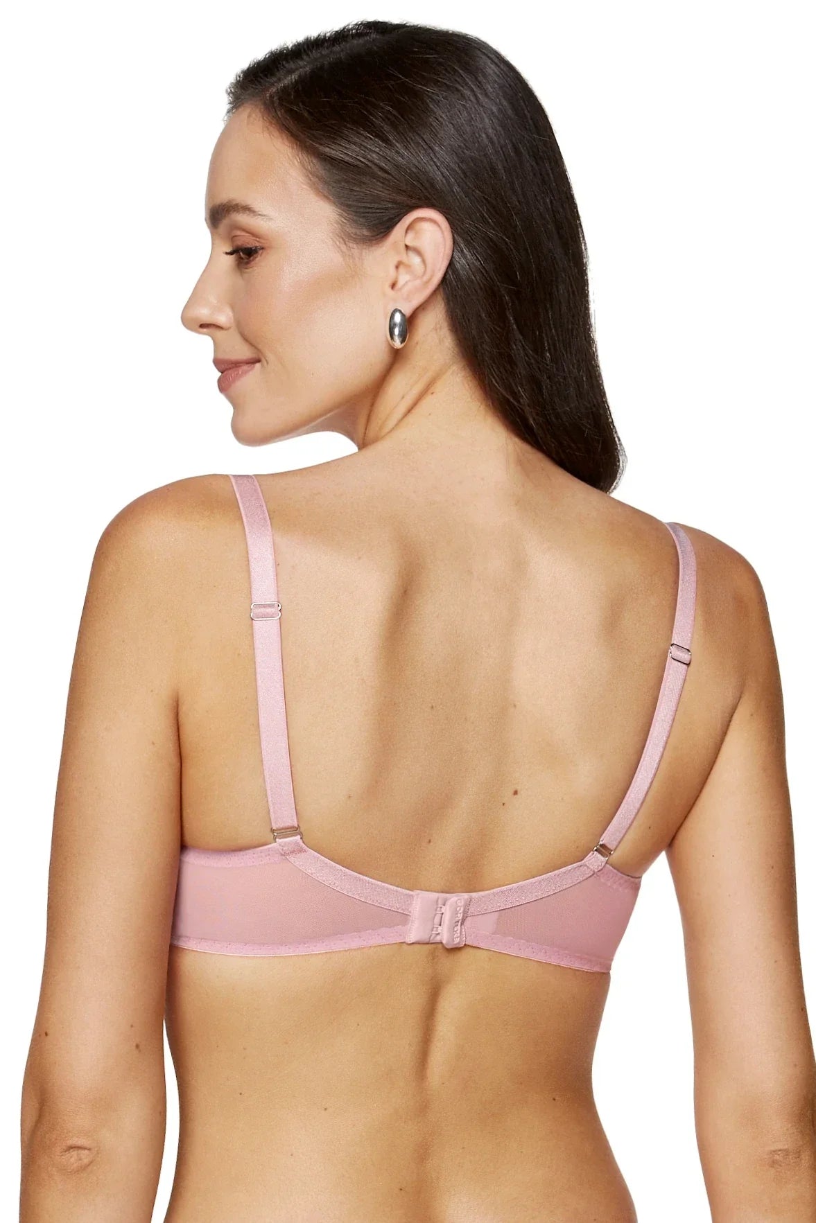 Gorteks Bloom Sheer Mesh Floral Embroidered Bra-1