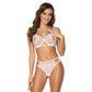 Sheer Mesh Lace High Leg Brazilian Panty Pure Mindy-2