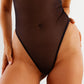 Blush The Mesh Black Sheer Mesh Stretch Bodysuit