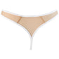 Axami Enigma White Sheer Mesh Thong Panty-3