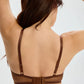 Blush The Mesh Cocoa Sheer Molded Underwire Bra-1