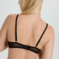 Blush Lulu Black Scallop Mesh Unlined Balconette Bra-4