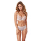 Sheer See Through Full Figure Bra Venice White-2