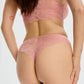 Blush The Lace Rose Sheer Stretch Cheeky Tanga Panty