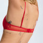 Blush The Mesh Red Sheer Wireless Bralette-1