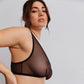 Sheer Wireless Front-Closure Bralette Astrid Black | Blush Lingerie-3