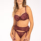 Unikat Caro Sheer Mesh Lace Garter Belt-1