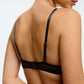 Blush Lotus Black Sheer Mesh Underwire Bra