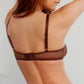 Blush The Mesh Cocoa Sheer Wireless Bralette-1
