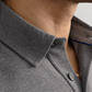 Short Sleeve Polo Solid // Charcoal
