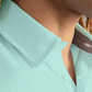 Short Sleeve Polo Solid // Turquoise
