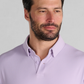 Short Sleeve Polo Solid // Lilac