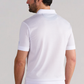 Short Sleeve Sweater Polo Solid // White