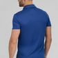 Short Sleeve Button Down Polo Solid // Twilight