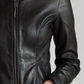Sienna Leather Black Jacket – Women’s Real Leather Jacket