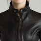 Sienna Leather Black Jacket – Women’s Real Leather Jacket